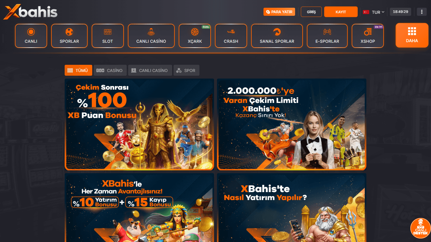 Xbahis_Casino_promotions_desktop