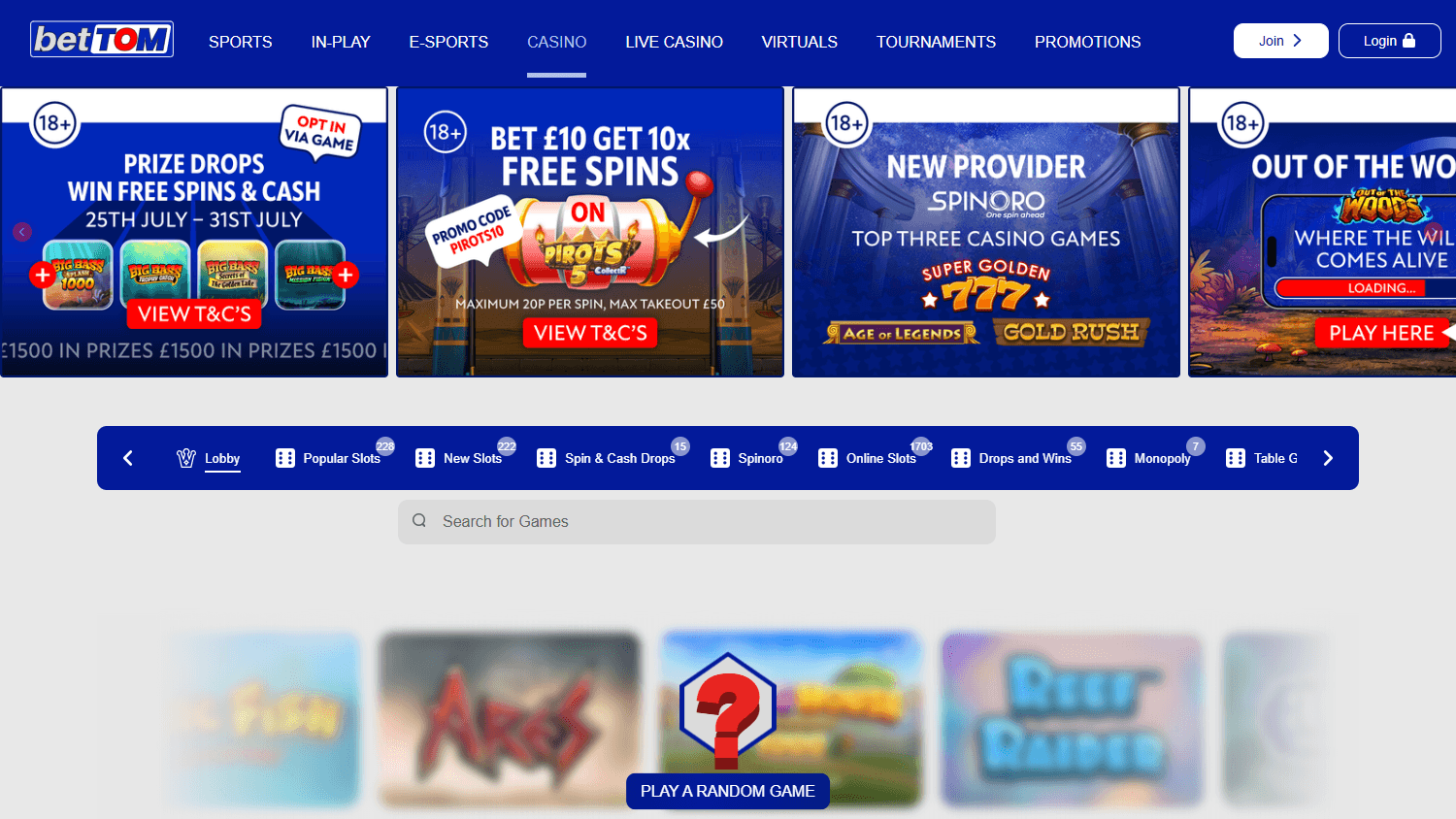 BetTOM_Casino_game_gallery_desktop
