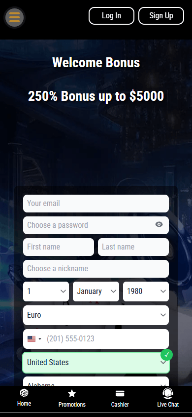 treasure_mile_casino_homepage_mobile