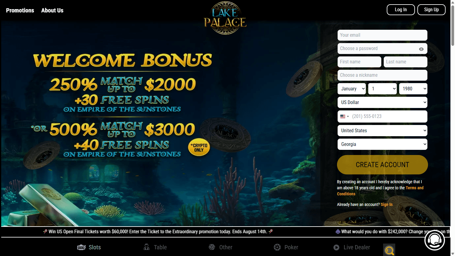 lake_palace_casino_homepage_desktop