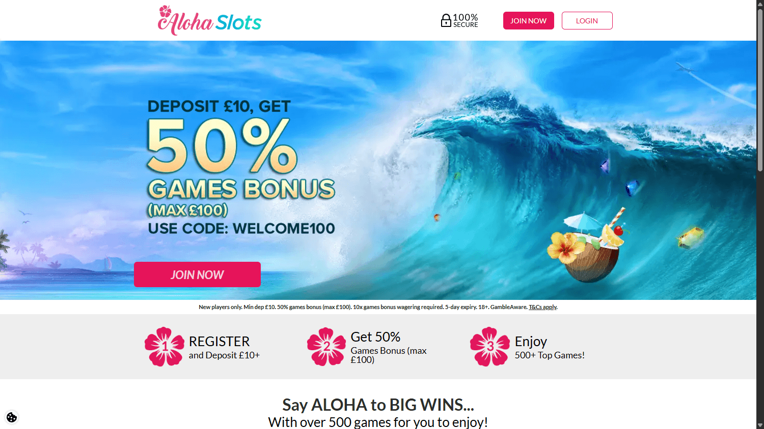 aloha_slots_casino_homepage_desktop