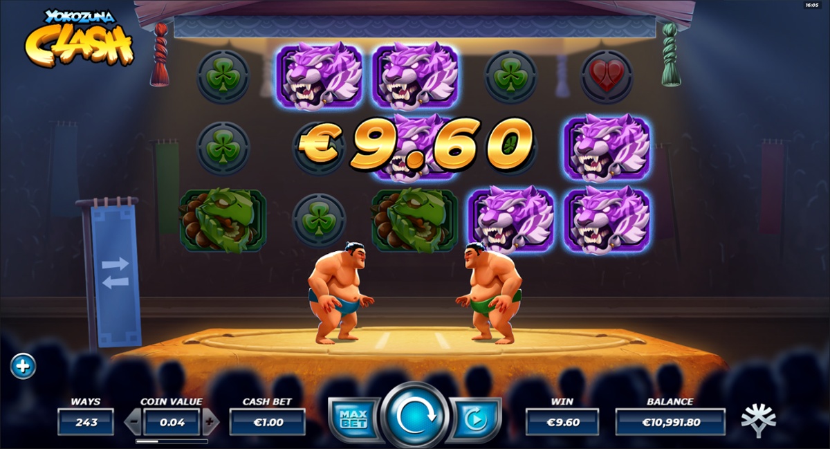 Yokozuna Clash high symbol win