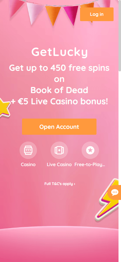 Get_Lucky_Casino_homepage_mobile