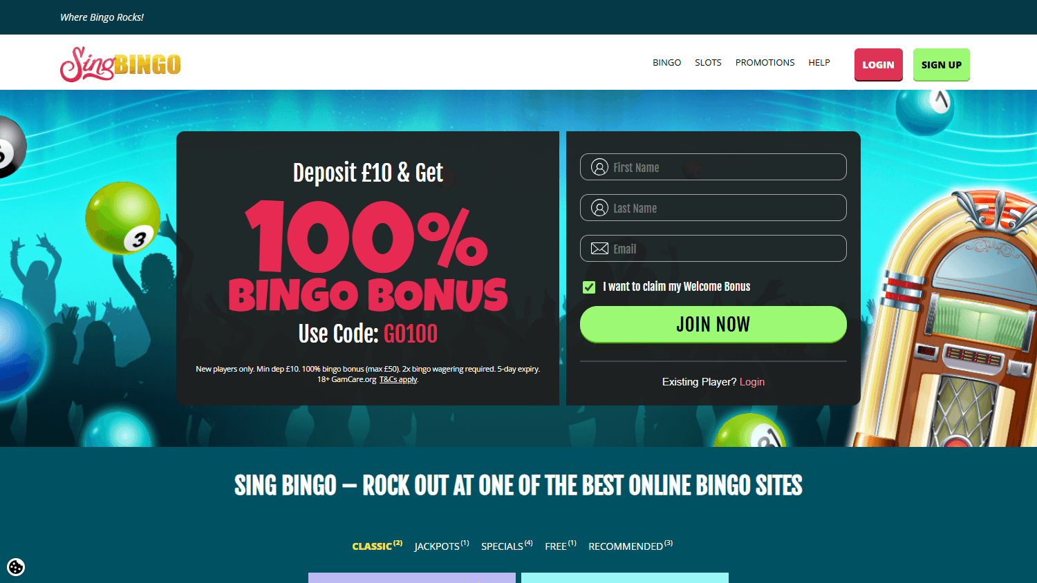 Get_Lucky_Casino_homepage_desktop