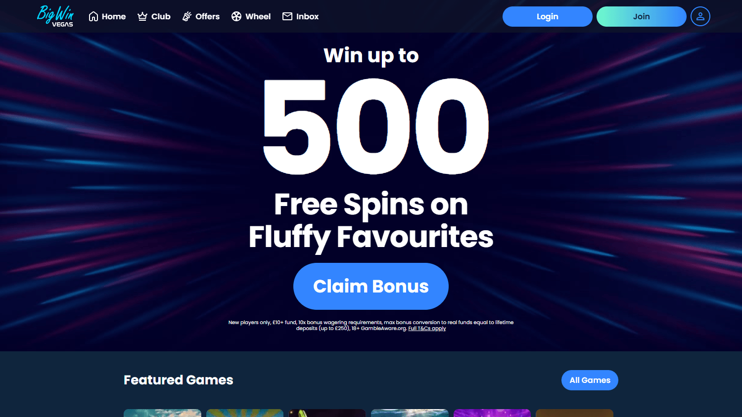 Big_Win_Vegas_Casino_homepage_desktop