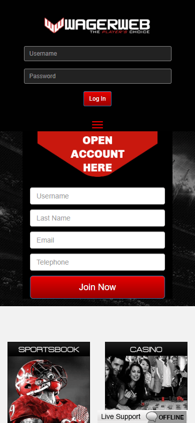 WagerWeb_Casino_homepage_mobile