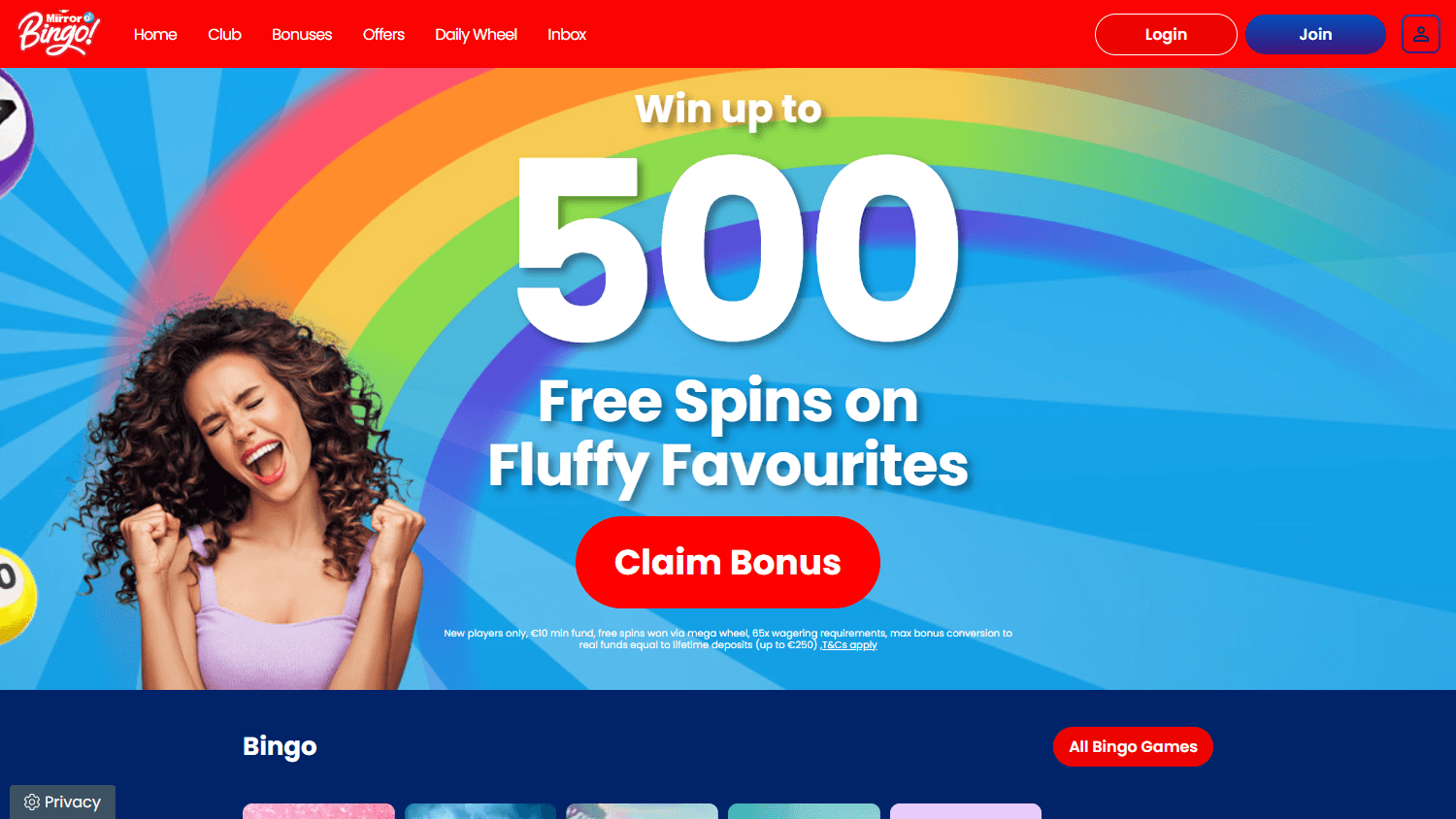 Mirror_Bingo_Casino_IE_homepage_desktop