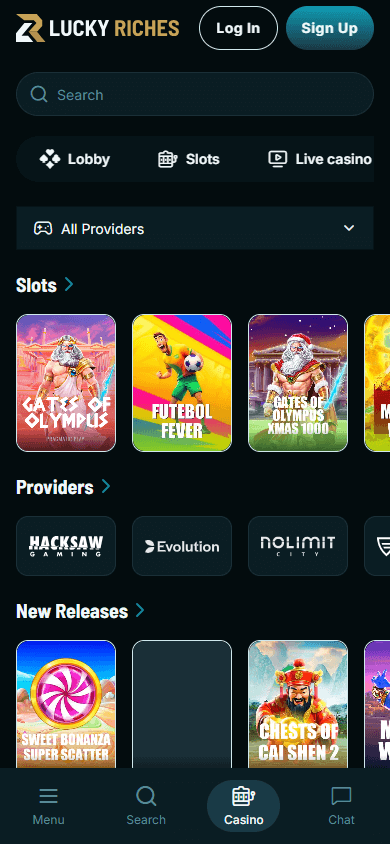 Luckyriches_Casino_game_gallery_mobile