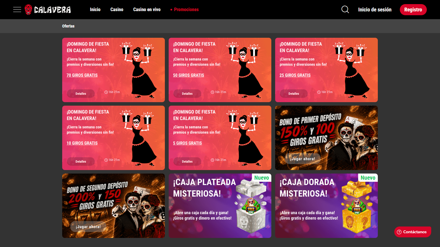 Calavera_Casino_promotions_desktop