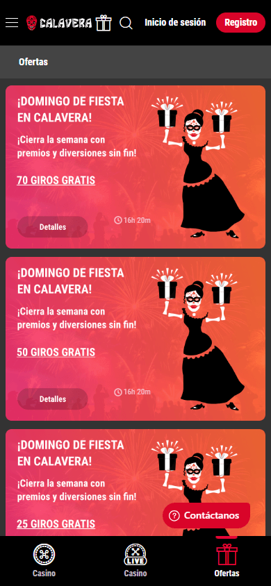 Calavera_Casino_promotions_mobile