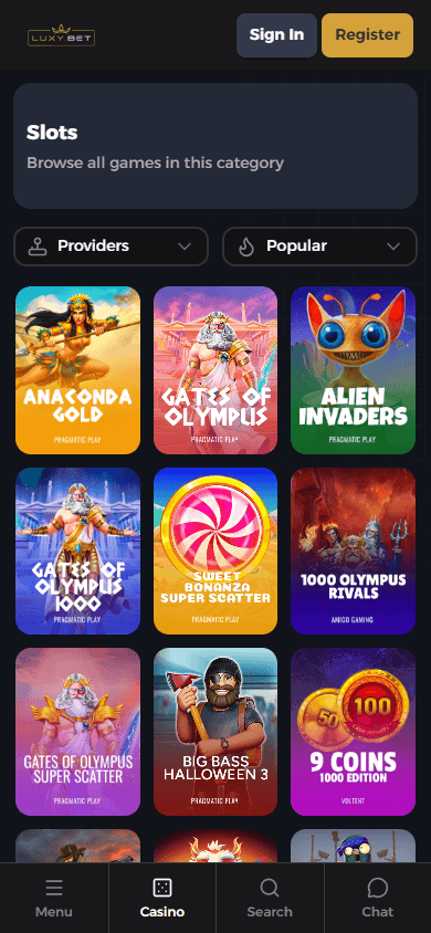 Luxy.bet_Casino_game_gallery_mobile