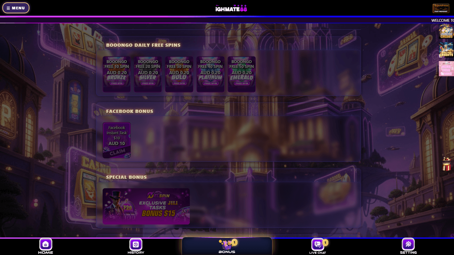 HighMate88_Casino_promotions_desktop
