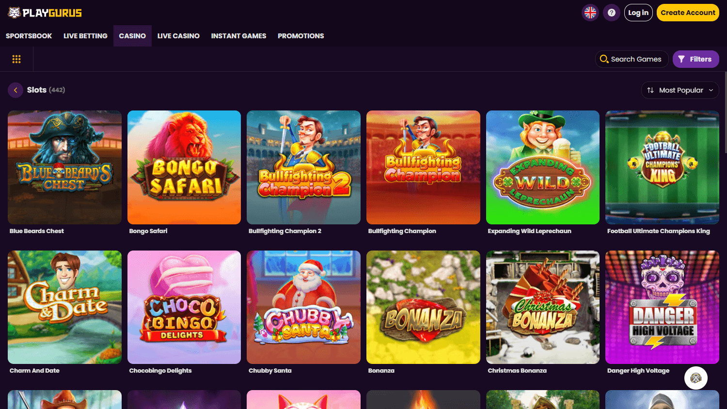 Playgurus_Casino_game_gallery_desktop