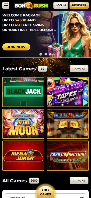 Bon_Rush_Casino_homepage_mobile