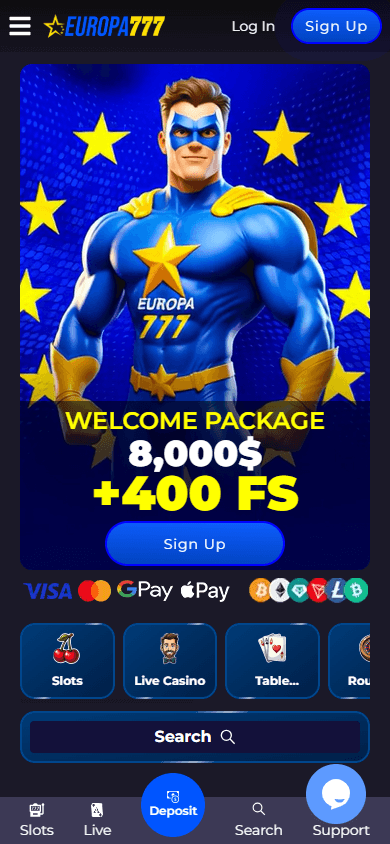 europa777_casino_homepage_mobile