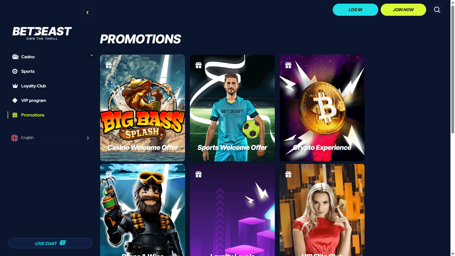 betbeast_casino_promotions_desktop