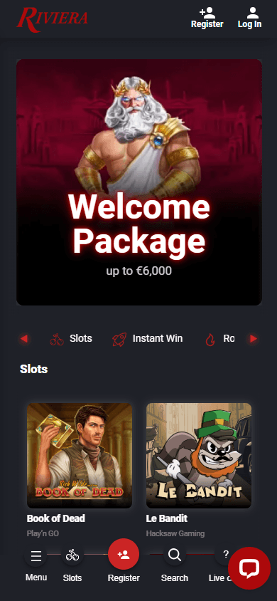 Riviera_Casino_homepage_mobile
