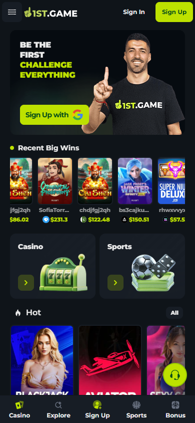 1st.game_Casino_homepage_mobile