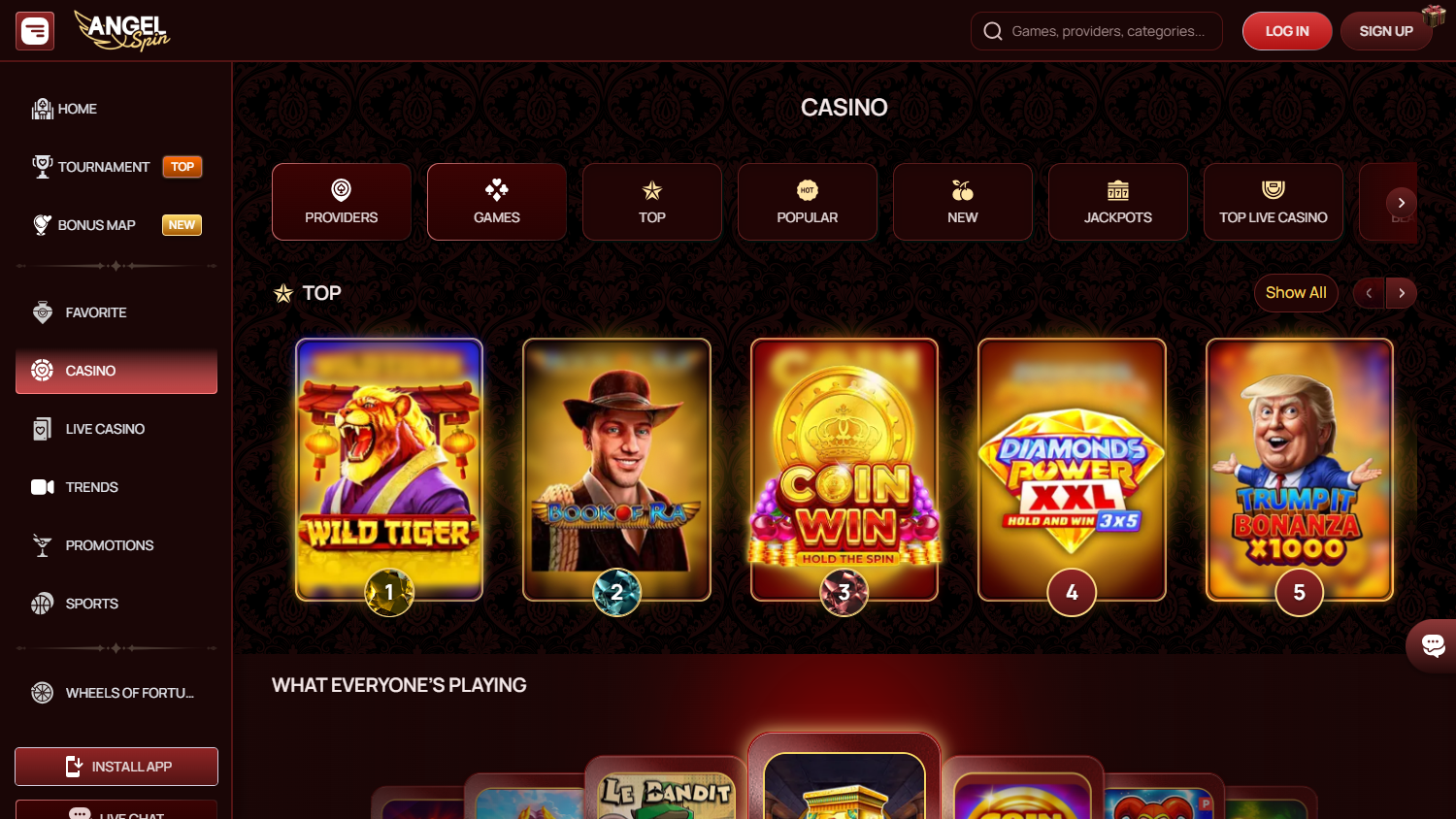 AngelSpin_Casino_game_gallery_desktop