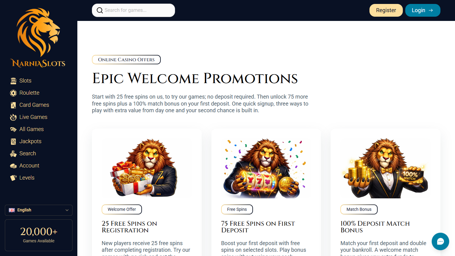 NarniaSlots_Casino_promotions_desktop