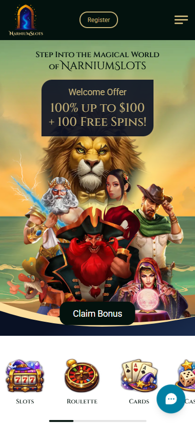 NarniumSlots_Casino_homepage_mobile