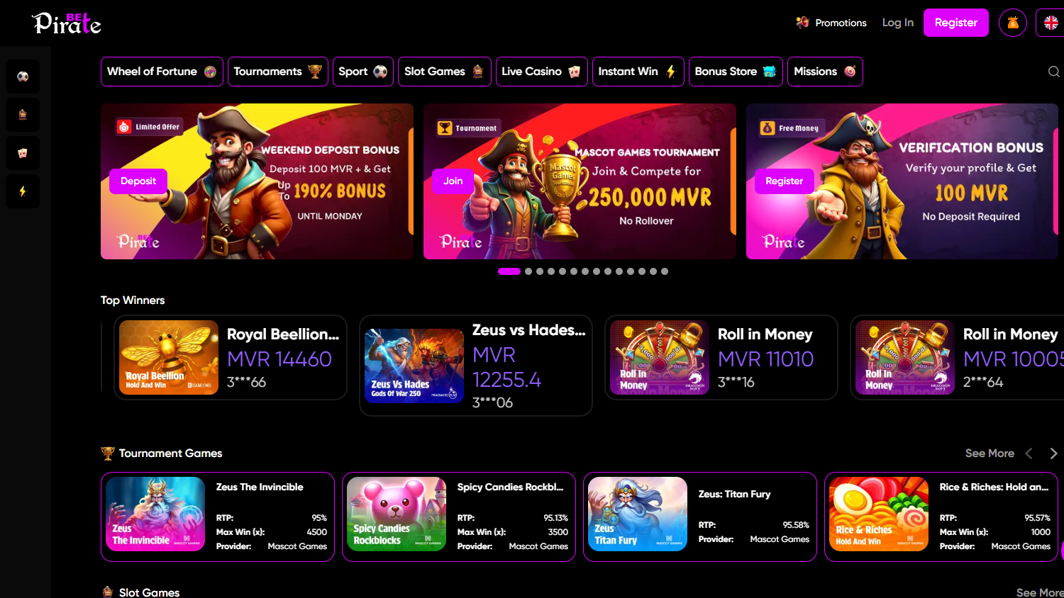 BetPirate_Casino_homepage_desktop