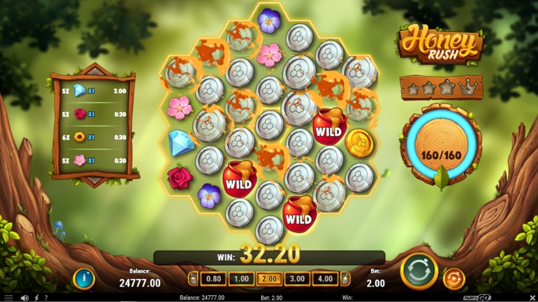 Honey Rush Queen Colony bonus feature