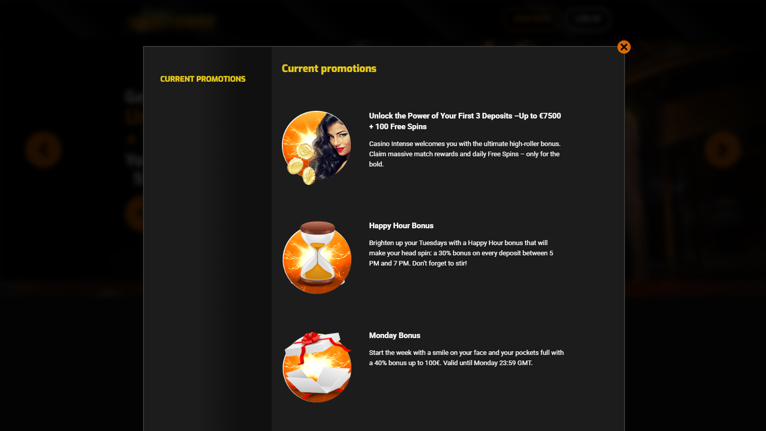 CasinoIntense_Casino_promotions_desktop