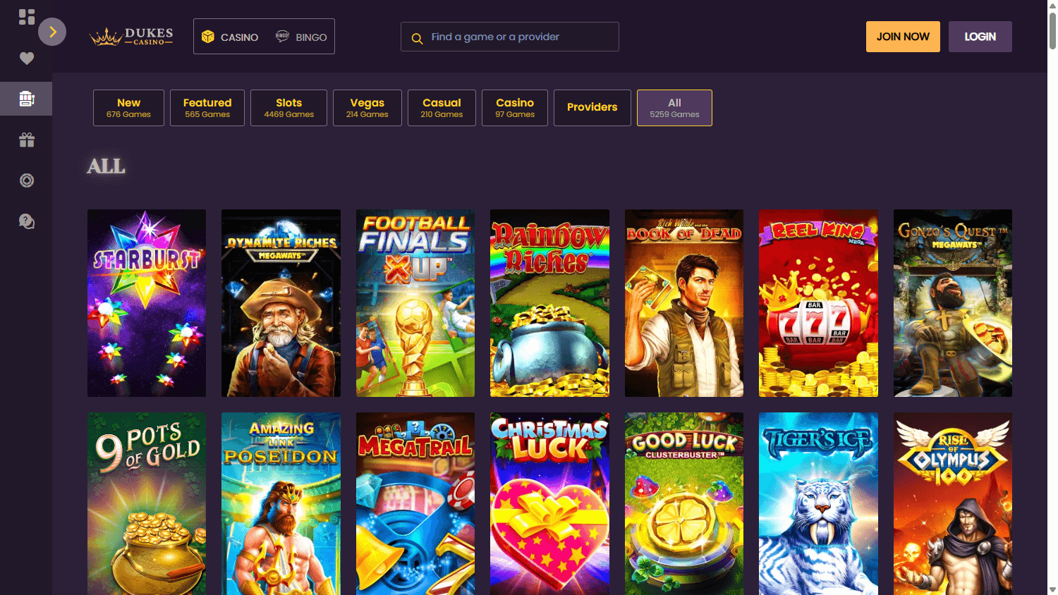 Dukes_Casino_game_gallery_desktop