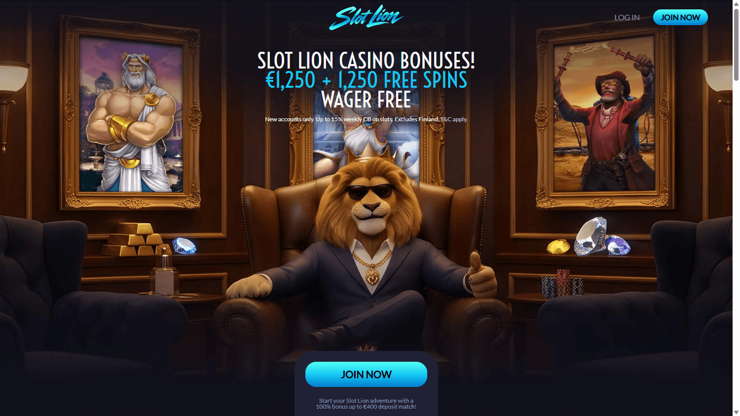 slot_lion_casino_homepage_desktop