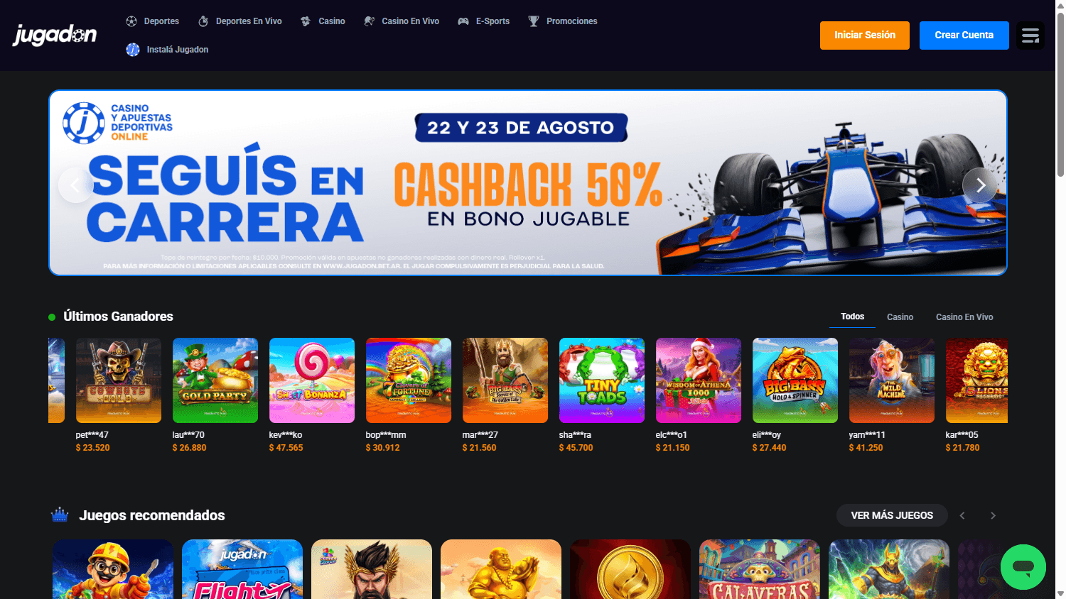 jugadon_casino_san_luis_homepage_desktop