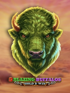 3 Blazing Buffalos: Hold & Win