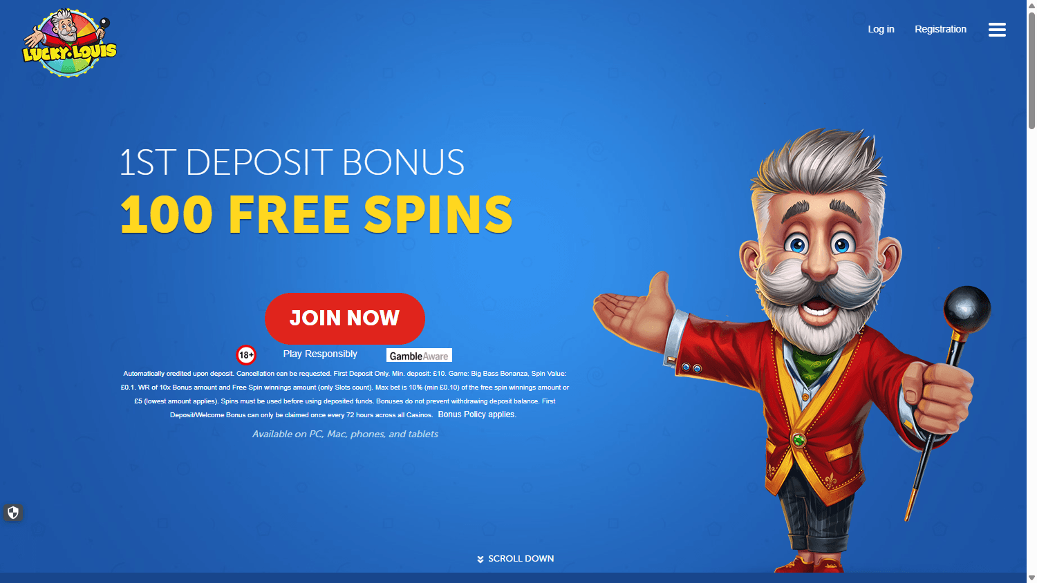 luckylouis_casino_uk_homepage_desktop
