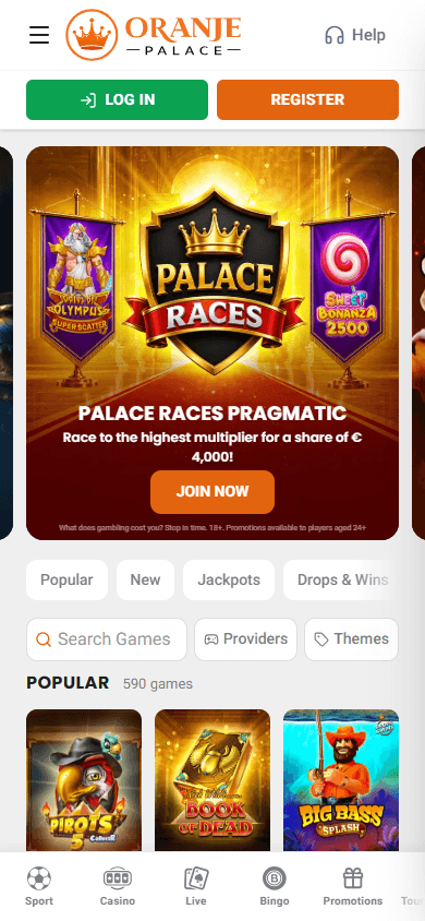 Goldrun_Casino_homepage_mobile
