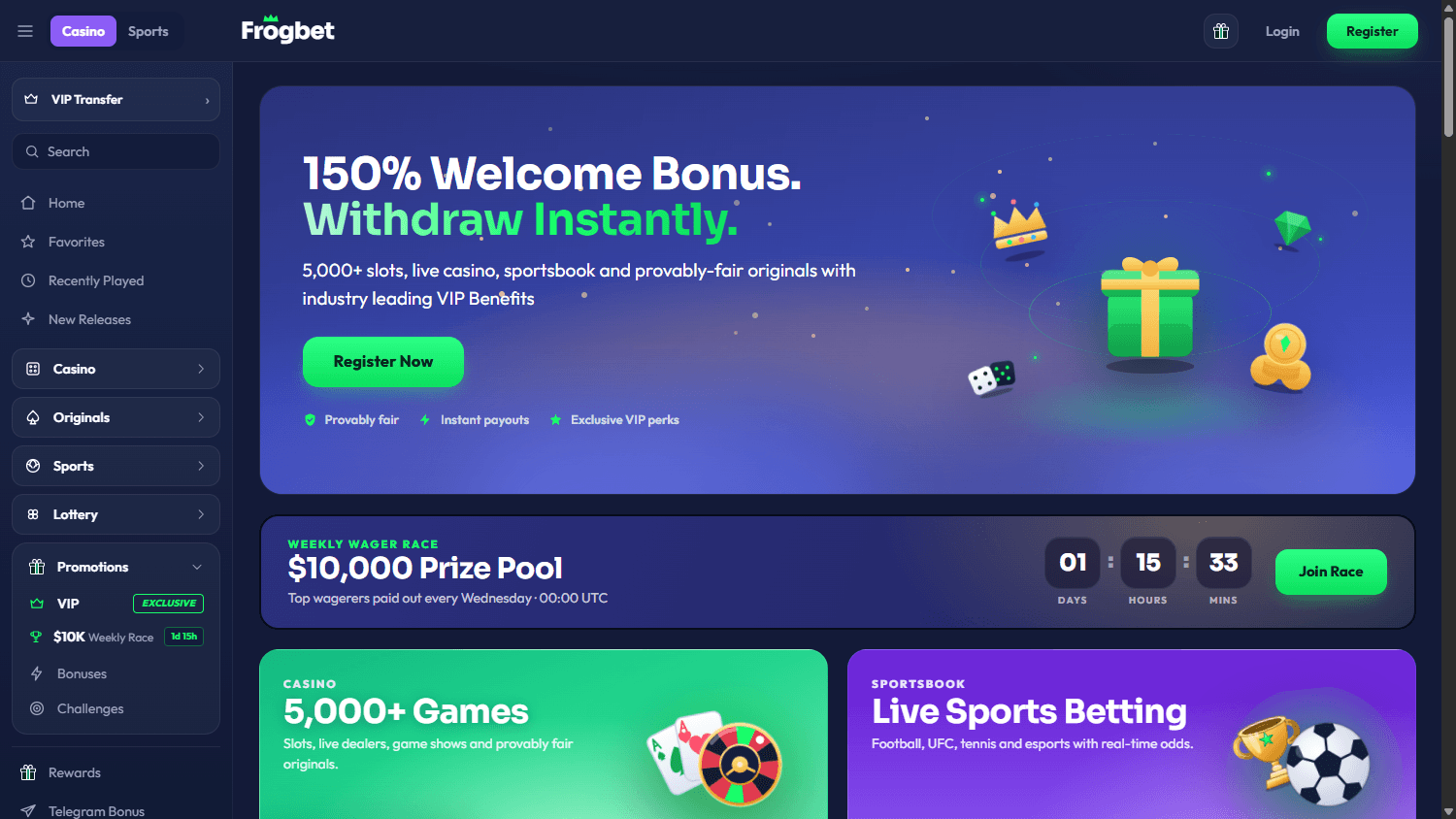 frogbet_casino_homepage_desktop