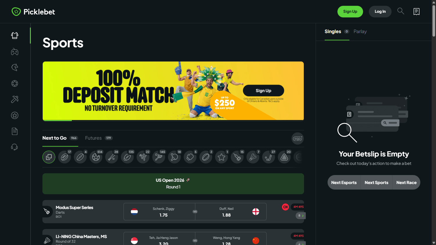 picklebet_casino_homepage_desktop
