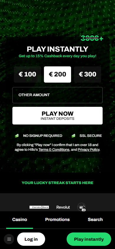 Hillo_Casino_homepage_mobile