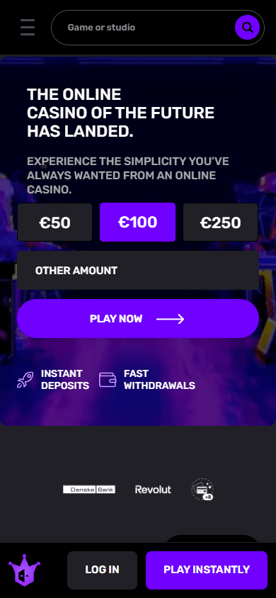 Joker.io_Casino_homepage_mobile