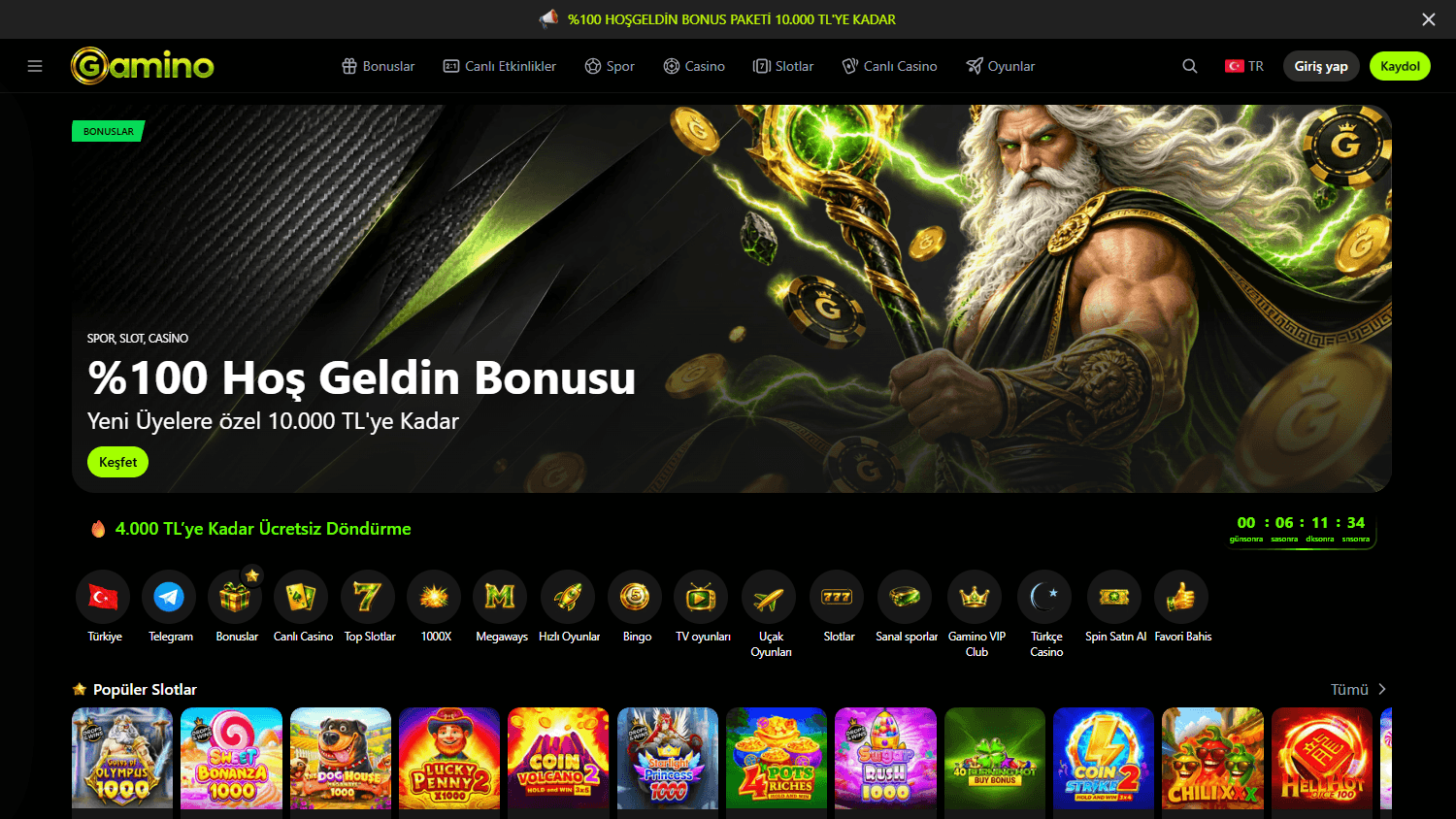 gamino_casino_homepage_desktop