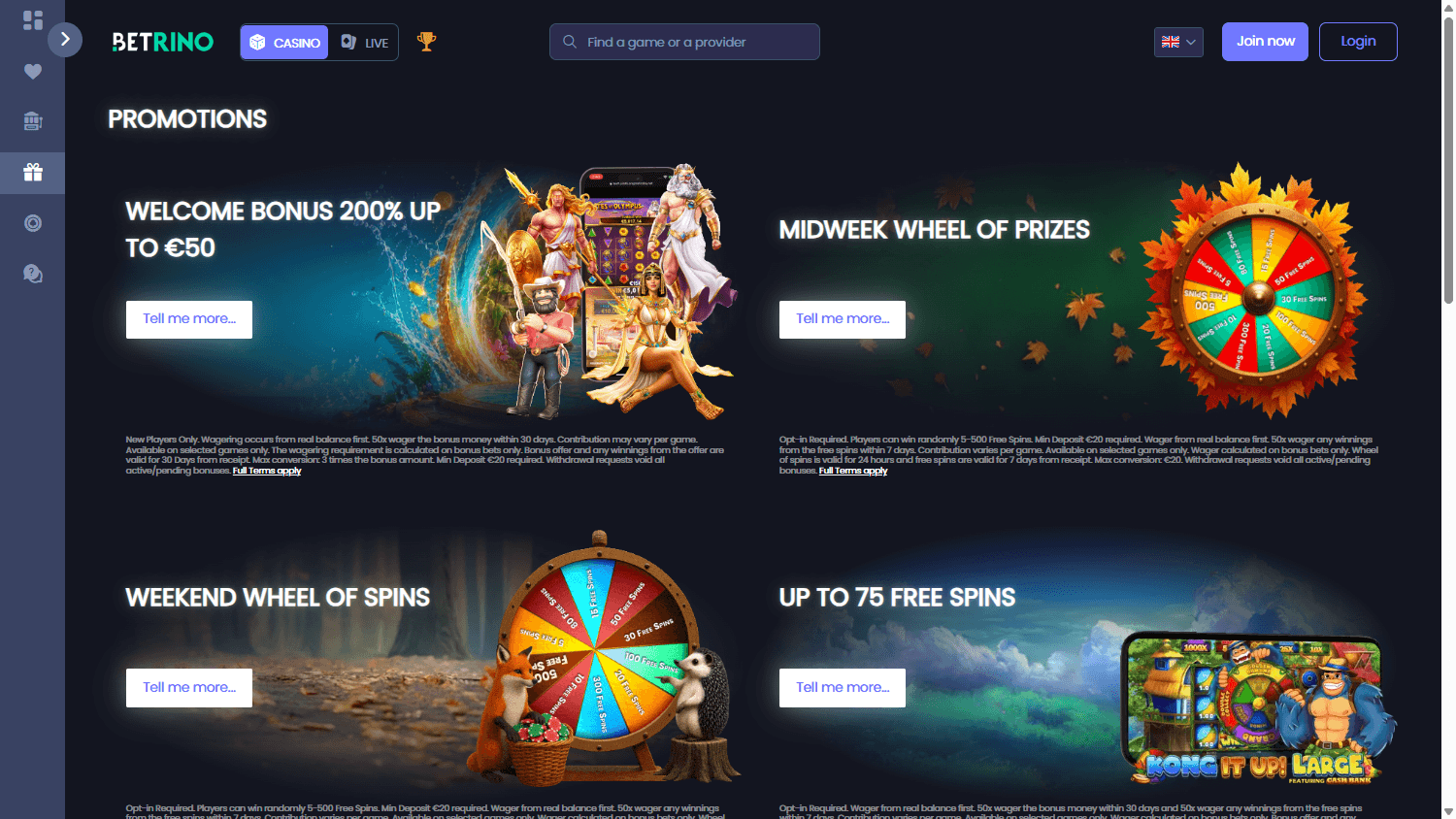 betrino_casino_promotions_desktop