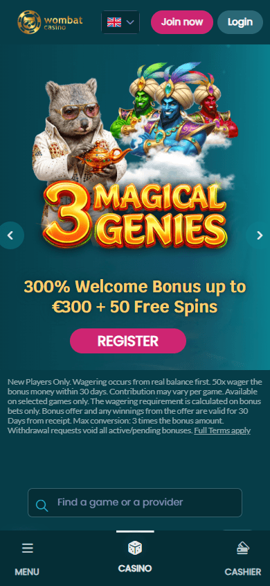 wombat_casino_homepage_mobile