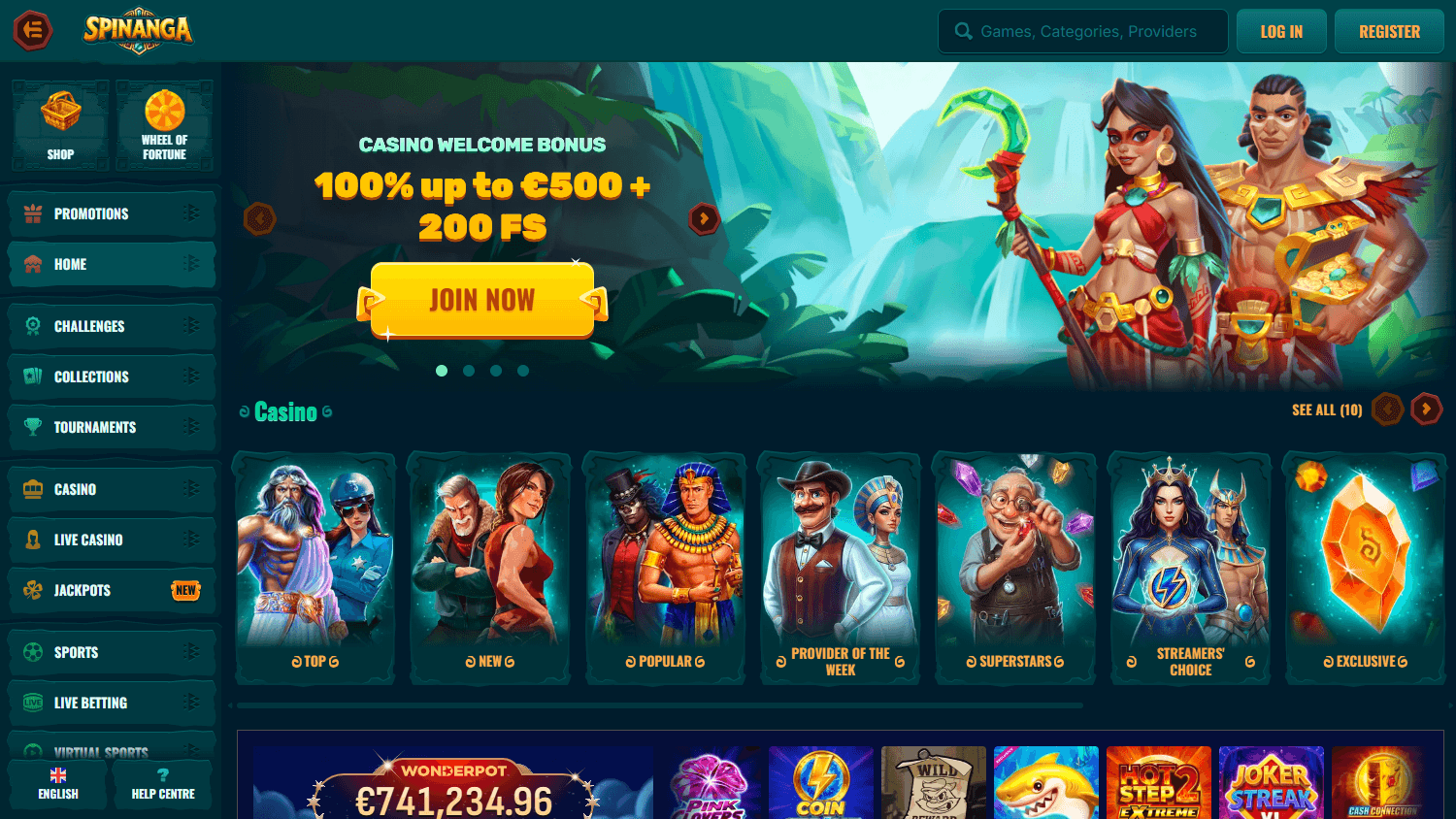 spinanga_casino_homepage_desktop