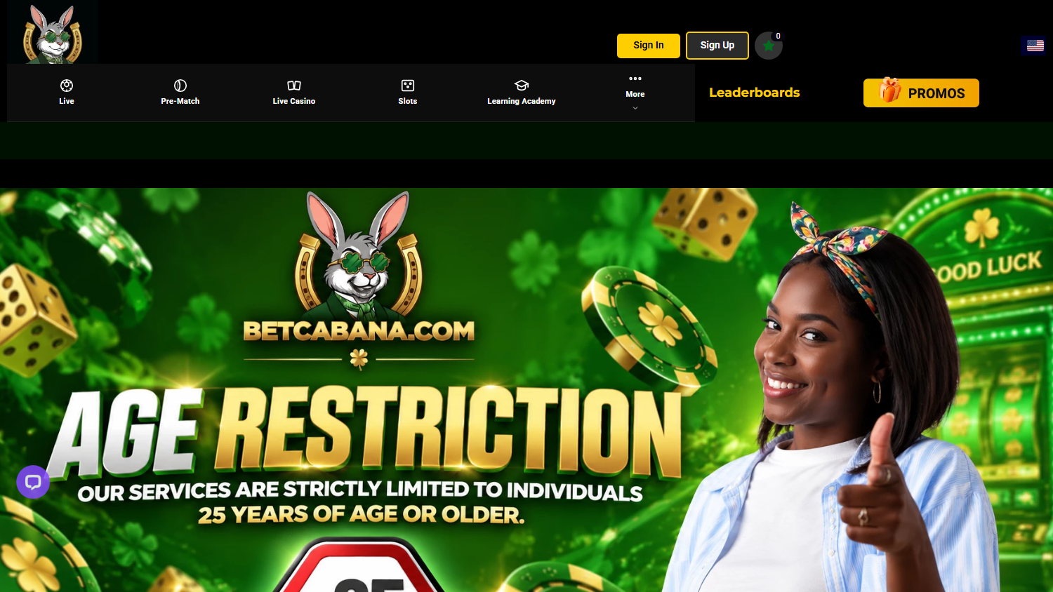 Betcabana_Casino_homepage_desktop