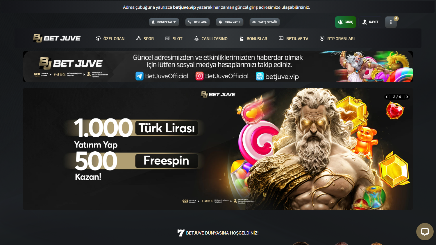 BetJuve_Casino_homepage_desktop