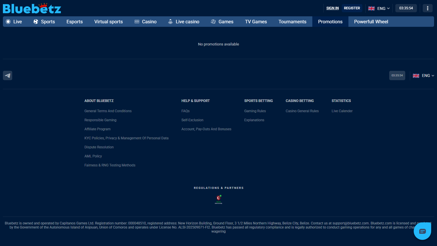 Bluebetz_Casino_promotions_desktop