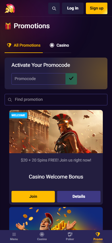 Legion_Casino_promotions_mobile