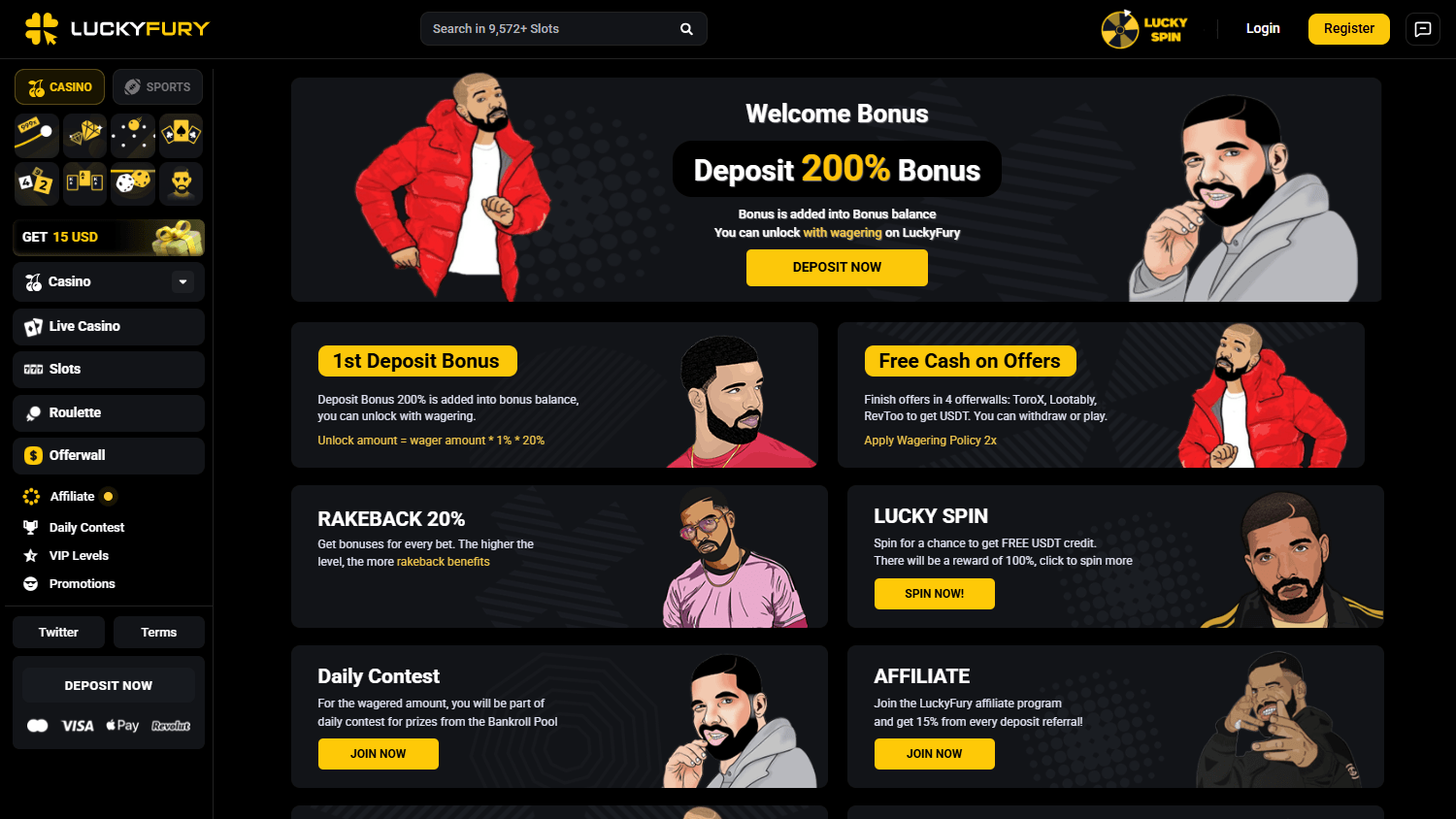 LuckyFury_Casino_promotions_desktop