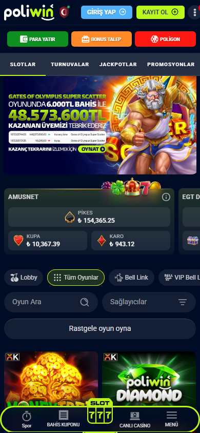 Poliwin365_Casino_game_gallery_mobile
