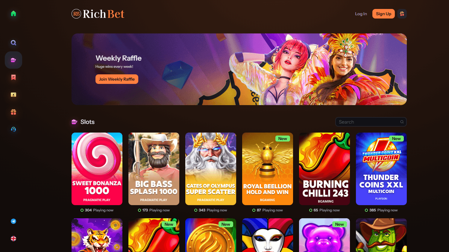 RichBet_Casino_game_gallery_desktop