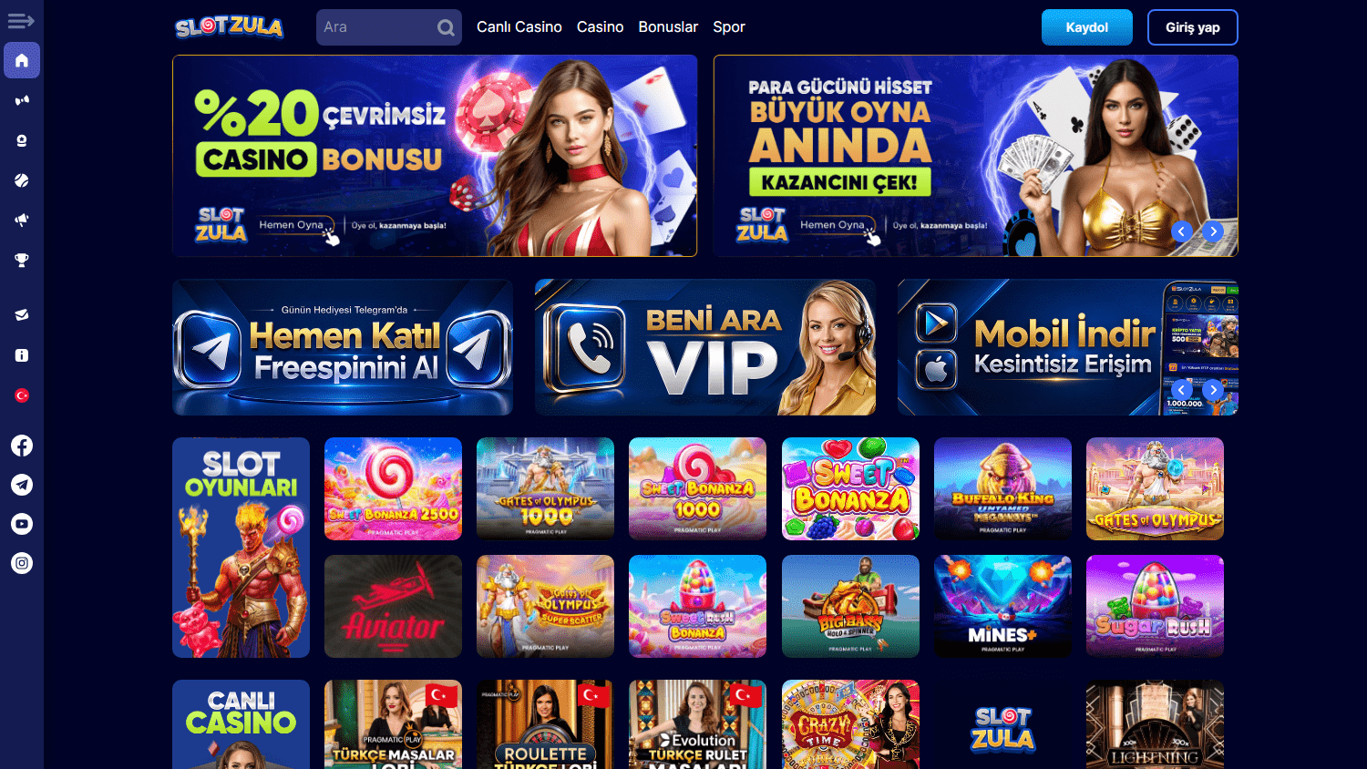 SlotZula_Casino_homepage_desktop